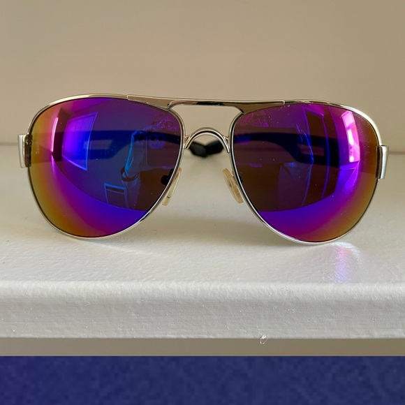 DXTREME Cool AVIATOR Style SUNGLASSES With Iridescent PURPLE Lenses - Picture 9 of 9